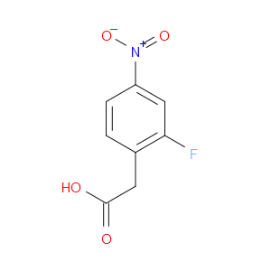 2-(2-FLUORO-4-NITROPHENYL)ACETIC ACID