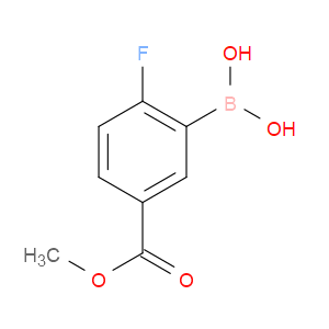 2-FLUORO-5-(METHOXYCARBONYL)PHENYLBORONIC ACID