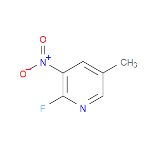 2-FLUORO-5-METHYL-3-NITROPYRIDINE