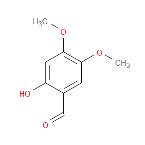 2-HYDROXY-4,5-DIMETHOXYBENZALDEHYDE - Click Image to Close