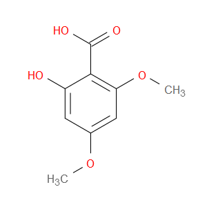 2-HYDROXY-4,6-DIMETHOXYBENZOIC ACID - Click Image to Close