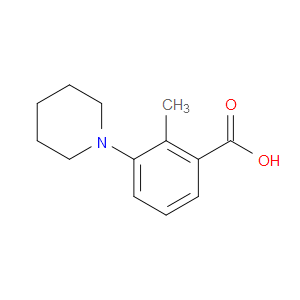 2-METHYL-3-(1-PIPERIDINYL)BENZOIC ACID