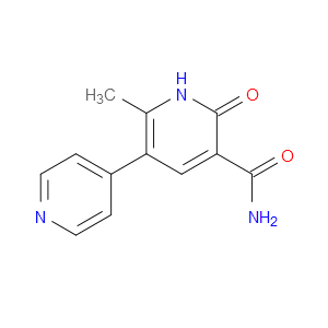 2-METHYL-6-OXO-1,6-DIHYDRO-[3,4'-BIPYRIDINE]-5-CARBOXAMIDE