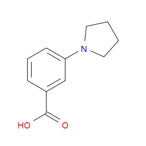3-(PYRROLIDIN-1-YL)BENZOIC ACID