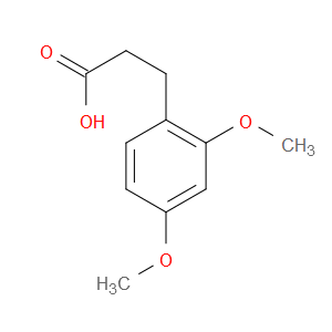 3-(2,4-DIMETHOXYPHENYL)PROPANOIC ACID - Click Image to Close