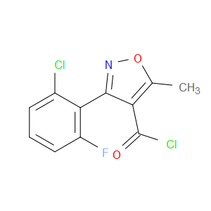 3-(2-CHLORO-6-FLUOROPHENYL)-5-METHYLISOXAZOLE-4-CARBONYL CHLORIDE