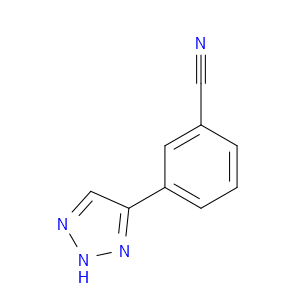 3-(2H-1,2,3-TRIAZOL-4-YL)BENZONITRILE - Click Image to Close