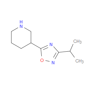 3-(3-ISOPROPYL-1,2,4-OXADIAZOL-5-YL)PIPERIDINE - Click Image to Close