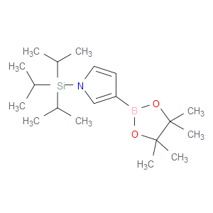 3-(4,4,5,5-TETRAMETHYL-1,3,2-DIOXABOROLAN-2-YL)-1-(TRIISOPROPYLSILYL)-1H-PYRROLE