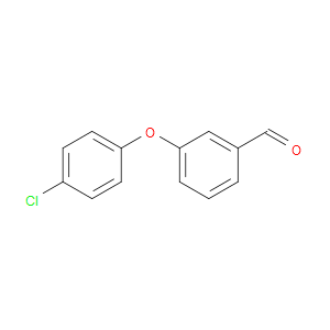 3-(4-CHLOROPHENOXY)BENZALDEHYDE