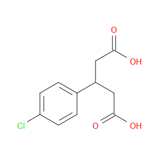 3-(4-CHLOROPHENYL)PENTANEDIOIC ACID