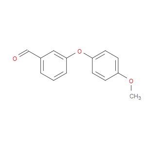 3-(4-METHOXYPHENOXY)BENZALDEHYDE - Click Image to Close