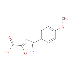 3-(4-METHOXYPHENYL)ISOXAZOLE-5-CARBOXYLIC ACID - Click Image to Close