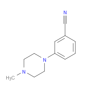 3-(4-METHYLPIPERAZIN-1-YL)BENZONITRILE - Click Image to Close