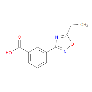 3-(5-ETHYL-1,2,4-OXADIAZOL-3-YL)BENZOIC ACID