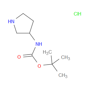 TERT-BUTYL PYRROLIDIN-3-YLCARBAMATE HYDROCHLORIDE