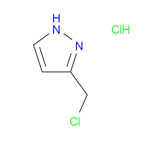 3-(CHLOROMETHYL)-1H-PYRAZOLE HYDROCHLORIDE