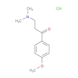 3-(DIMETHYLAMINO)-1-(4-METHOXYPHENYL)-PROPAN-1-ONE HYDROCHLORIDE - Click Image to Close