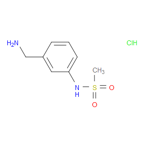 N-[3-(AMINOMETHYL)PHENYL]METHANESULFONAMIDE HYDROCHLORIDE - Click Image to Close