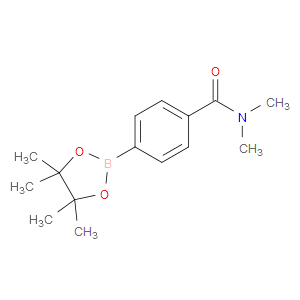 N,N-DIMETHYL-4-(4,4,5,5-TETRAMETHYL-1,3,2-DIOXABOROLAN-2-YL)BENZAMIDE