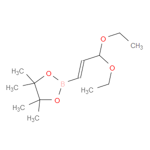3,3-DIETHOXY-1-PROPENYLBORONIC ACID PINACOL ESTER