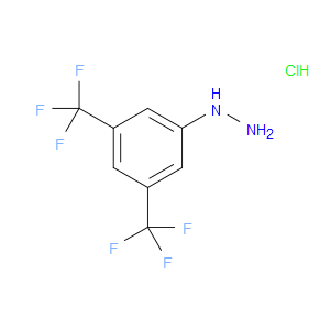 3,5-BIS(TRIFLUOROMETHYL)PHENYLHYDRAZINE HYDROCHLORIDE