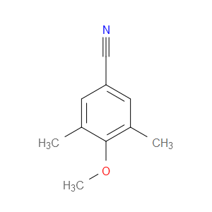 3,5-DIMETHYL-4-METHOXYBENZONITRILE - Click Image to Close