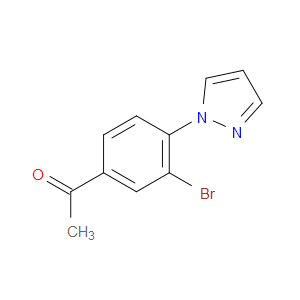 3'-BROMO-4'-(1H-PYRAZOL-1-YL)ACETOPHENONE