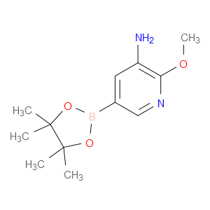 2-METHOXY-5-(4,4,5,5-TETRAMETHYL-1,3,2-DIOXABOROLAN-2-YL)PYRIDIN-3-AMINE