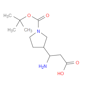 3-AMINO-3-(1-BOC-3-PYRROLIDYL)PROPANOIC ACID