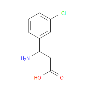 3-AMINO-3-(3-CHLOROPHENYL)PROPANOIC ACID - Click Image to Close