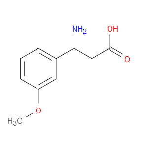 3-AMINO-3-(3-METHOXYPHENYL)PROPANOIC ACID - Click Image to Close