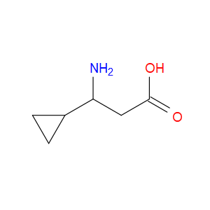 3-AMINO-3-CYCLOPROPYLPROPANOIC ACID - Click Image to Close