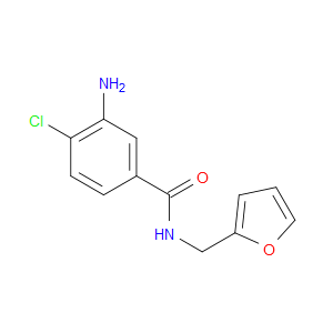 3-AMINO-4-CHLORO-N-(2-FURYLMETHYL)BENZAMIDE