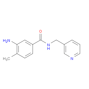 3-AMINO-4-METHYL-N-(3-PYRIDYLMETHYL)BENZAMIDE