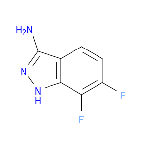 6,7-DIFLUORO-1H-INDAZOL-3-AMINE