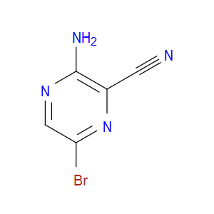 3-AMINO-6-BROMOPYRAZINE-2-CARBONITRILE - Click Image to Close