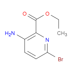 3-AMINO-6-BROMOPYRIDINE-2-CARBOXYLIC ACID ETHYL ESTER - Click Image to Close