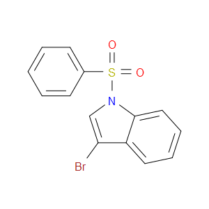 3-BROMO-1-(PHENYLSULFONYL)-1H-INDOLE - Click Image to Close