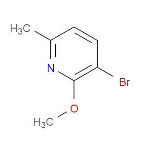 3-BROMO-2-METHOXY-6-METHYLPYRIDINE - Click Image to Close