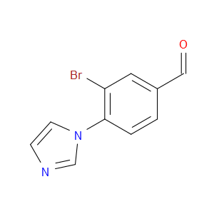 3-BROMO-4-(1H-IMIDAZOL-1-YL)BENZALDEHYDE
