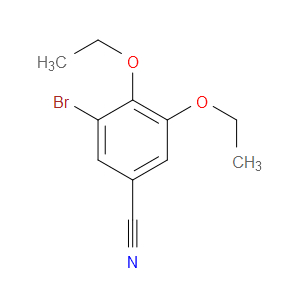 3-BROMO-4,5-DIETHOXYBENZONITRILE