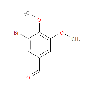 3-BROMO-4,5-DIMETHOXYBENZALDEHYDE - Click Image to Close