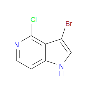 3-BROMO-4-CHLORO-1H-PYRROLO[3,2-C]PYRIDINE