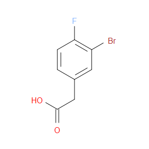 3-BROMO-4-FLUOROPHENYLACETIC ACID - Click Image to Close