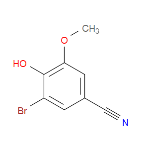 3-BROMO-4-HYDROXY-5-METHOXYBENZONITRILE
