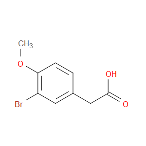 3-BROMO-4-METHOXYPHENYLACETIC ACID - Click Image to Close