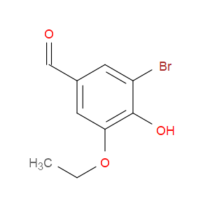 3-BROMO-5-ETHOXY-4-HYDROXYBENZALDEHYDE - Click Image to Close
