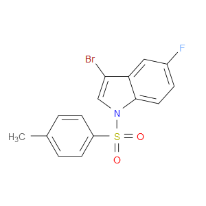 3-BROMO-5-FLUORO-1-(P-TOLUENESULFONYL)INDOLE - Click Image to Close