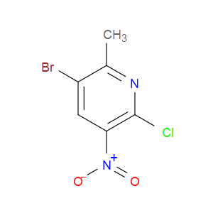 3-BROMO-6-CHLORO-2-METHYL-5-NITROPYRIDINE